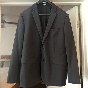 Express Extra Slim Black Suit Jacket